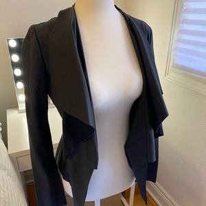 Zara faux leather jacket